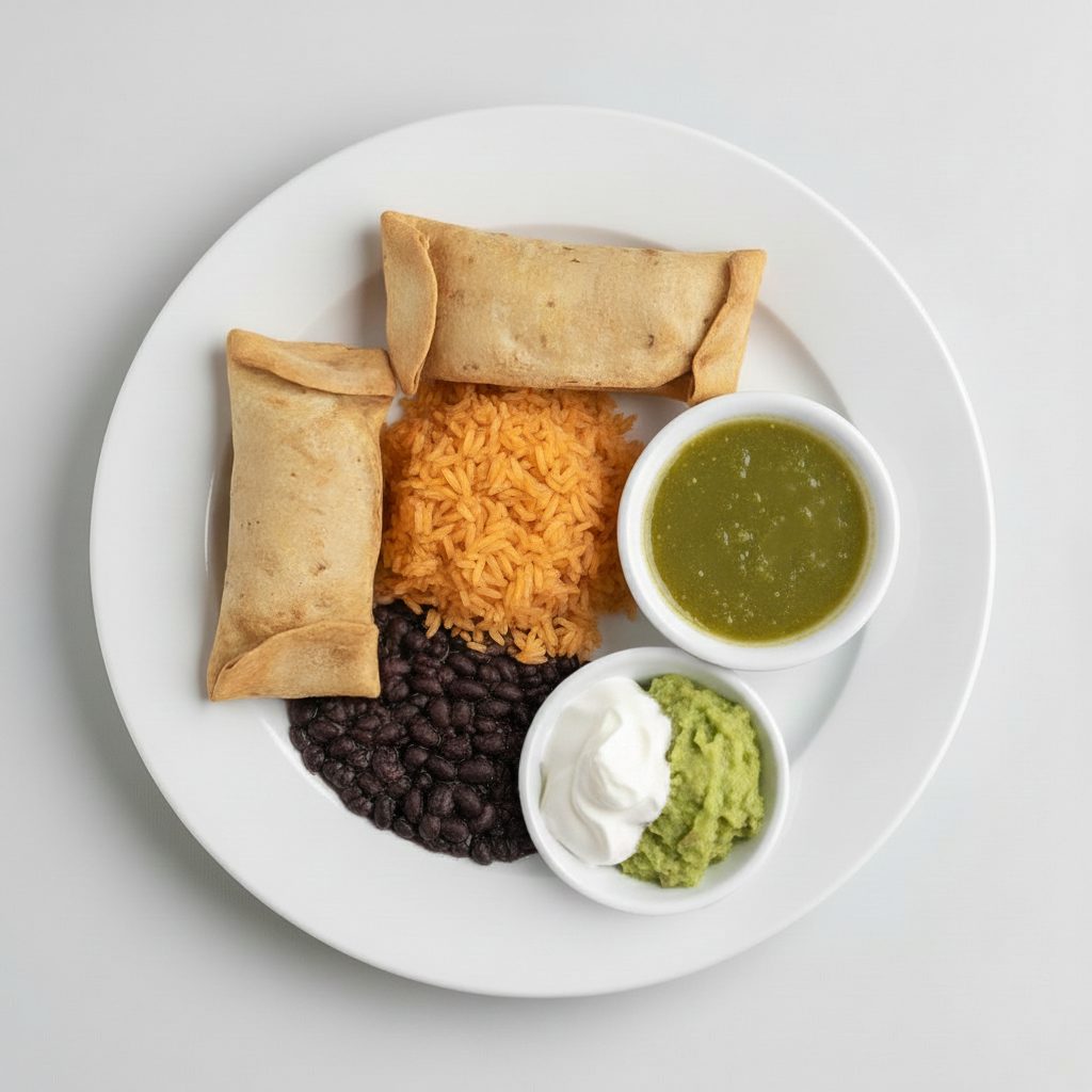 Seafood Chimichanga.